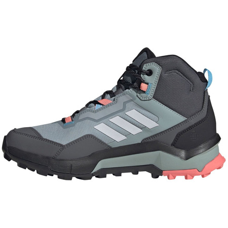 Bota Adidas Terrex AX4 Mid GTX W Gris/Rosa