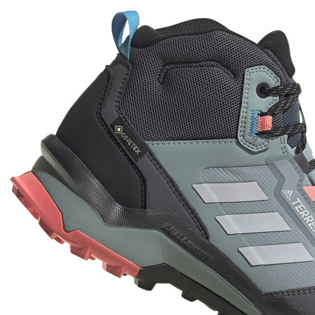 Bota Adidas Terrex AX4 Mid GTX W Gris/Rosa