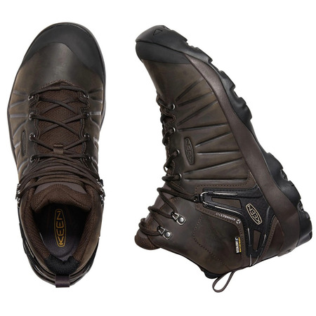 Bota Keen Venture Mid Leather WP Marrón