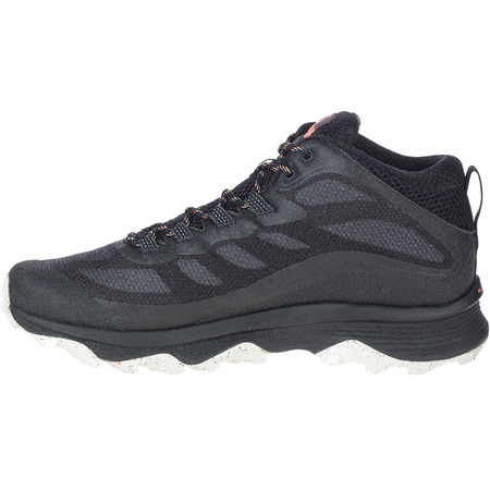 Bota Merrell Moab Speed Mid GTX Negro/Naranja