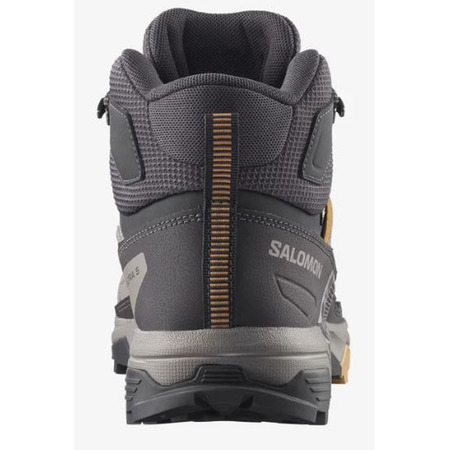 Bota Salomon X Ultra 5 Mid GTX W Negro/Gris/Mostaza