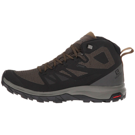 Botas Salomon Outline Mid GTX Negro/Kaki