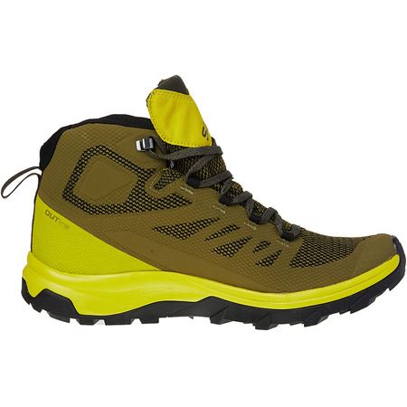 Botas Salomon Outline Mid GTX Oliva/Lima