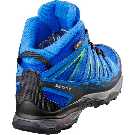 Botas Salomon X Ultra Mid GTX J Azul/Lima/Negro