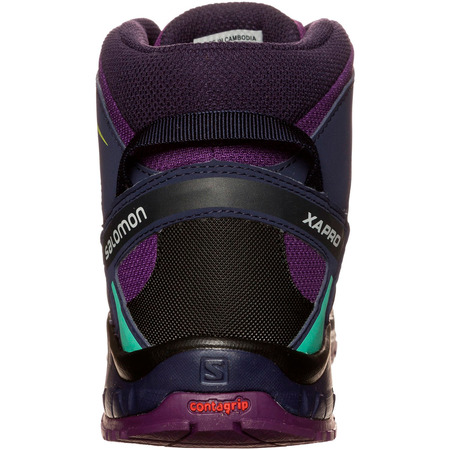 Botas Salomon XA PRO 3D MID CSWP J Morado/Turquesa