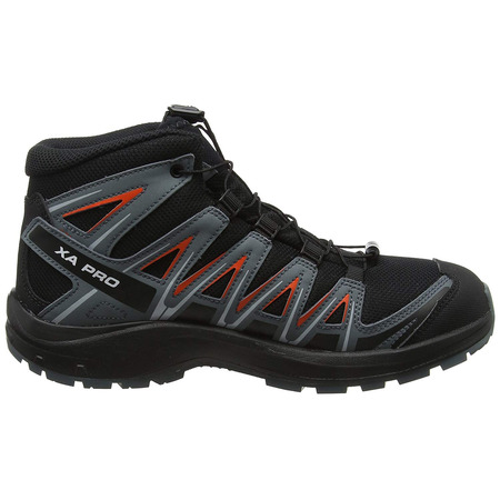 Botas Salomon XA PRO 3D Mid CSWP J Negro/Gris