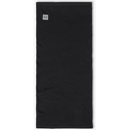 Braga de cuello Buff Merino Lightweight Solid Black