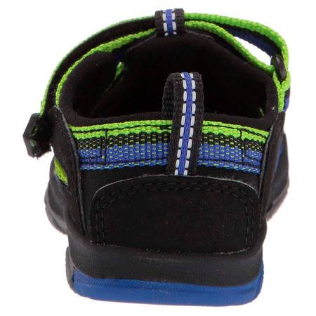 Sandalia Keen Newport H2 Youth Negro/Azul/Verde