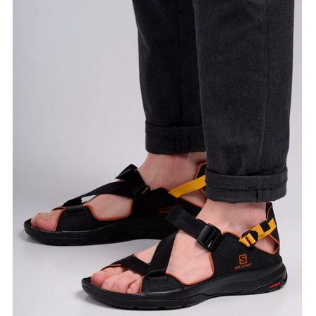 Sandalia Salomon Tech Sandal Negro/Naranja