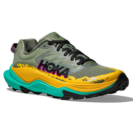 Zapatilla Hoka Torrent 4 W Verde Agua/Amarillo