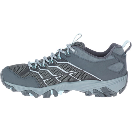 Zapatilla Merrell Moab FST 2 GTX W Gris/Turquesa