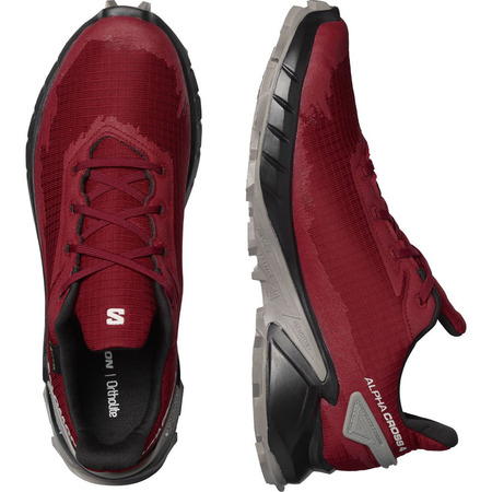 Zapatilla Salomon Alphacross 4 GTX Rojo