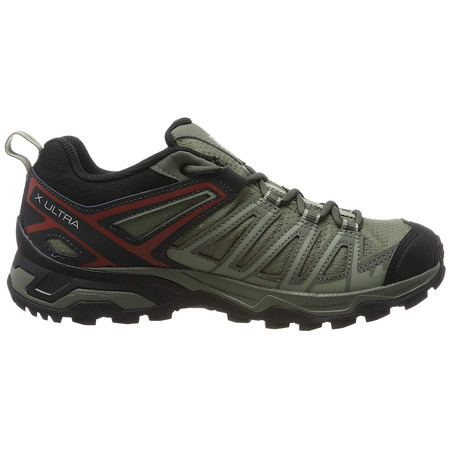 Zapatillas Salomon X Ultra 3 Prime GTX Gris Verdoso/Teja