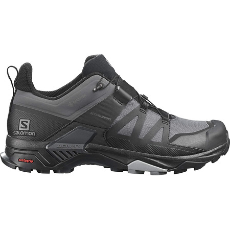 Zapatilla Salomon X Ultra 4 Wide GTX Negro/Gris