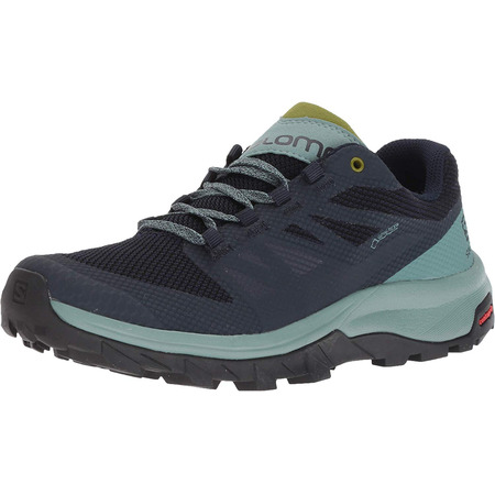 Zapatillas Salomon Outline GTX W Marino/Verde