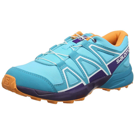 Zapatillas Salomon Speedcross J Turquesa/Morado/Naranja