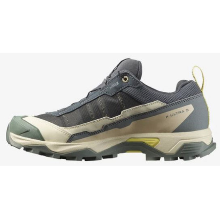 Zapatillas Salomon X Ultra 5 GTX W Gris/Verde/Beige