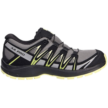 Zapatillas Salomon XA PRO 3D CSWP J Gris/Negro/Amarillo