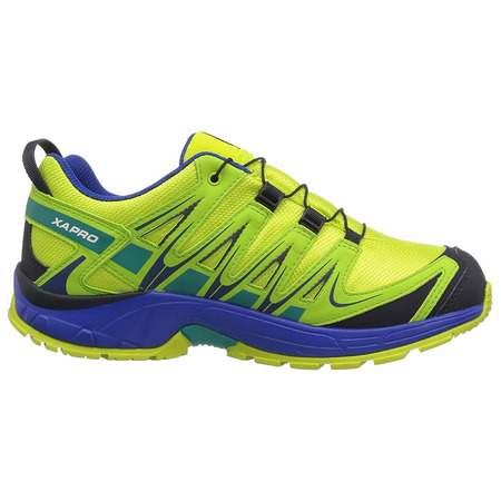 Zapatillas Salomon XA PRO 3D CSWP J Lima/Azul