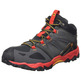 Bota Merrell Grassbow Mid Sport Gtx Negro/Gris/Rojo