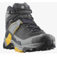 Bota Salomon X Ultra 5 Mid GTX Negro/Gris/Mostaza