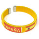 Pulsera rígida España con Bandera