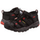 Sandalia Keen Newport Neo H2 Youth Negro/Rojo