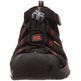 Sandalia Keen Newport Neo H2 Youth Negro/Rojo