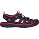 Sandalia Keen Solr W Negro/Fucsia