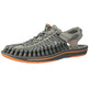 Sandalia Keen Uneek Flat Gris/Naranja