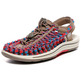 Sandalia Keen Uneek Flat W Rojo/Azul