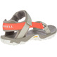 Sandalia Merrell Kahuna Web Gris/Naranja