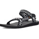 Sandalia Teva Original Universal Negro/Blanco