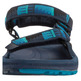 Sandalia Teva T Hurricane 2 Negro/Azul