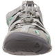 Sandalias Keen Clearwater CNX W Gris/Turquesa