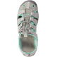 Sandalias Keen Clearwater CNX W Gris/Turquesa