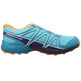 Zapatillas Salomon Speedcross J Turquesa/Morado/Naranja